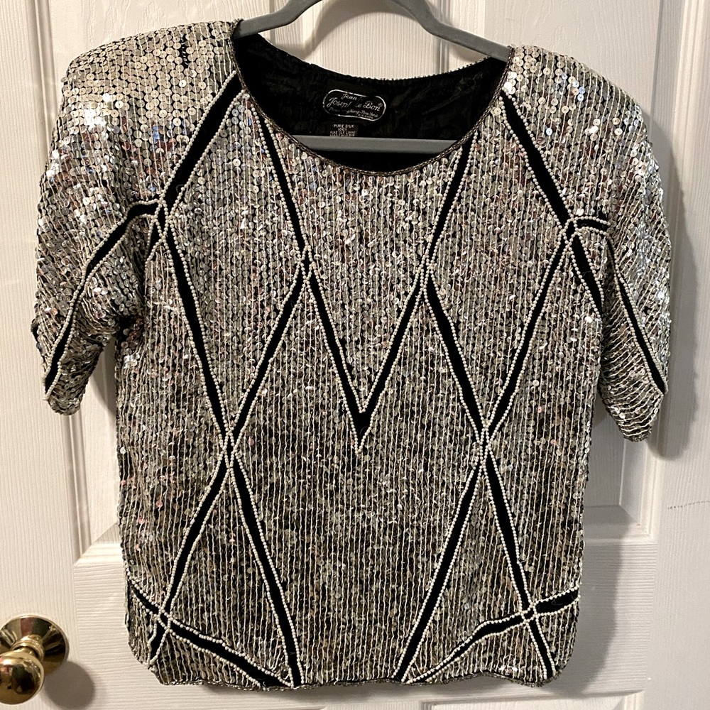 Vintage Sequin Shirt